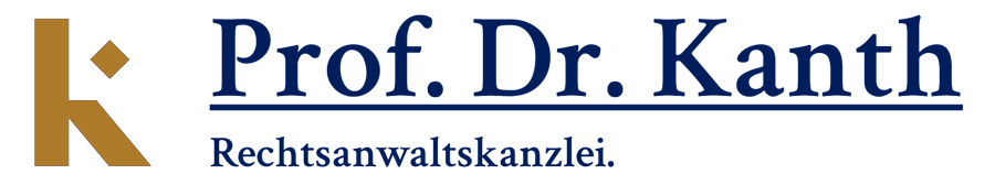 Prof. Dr. Kanth Rechtsanwaltskanzlei – Logo